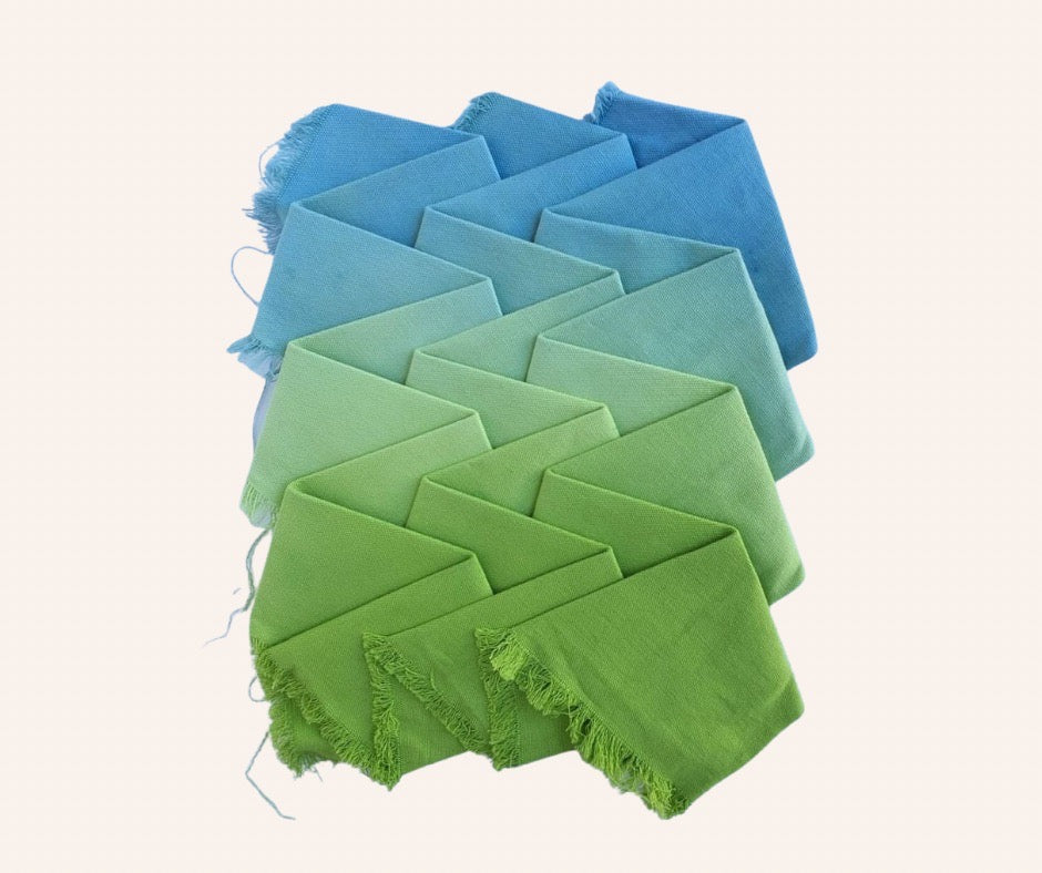 Green-Turquoise Gradient Tessellation